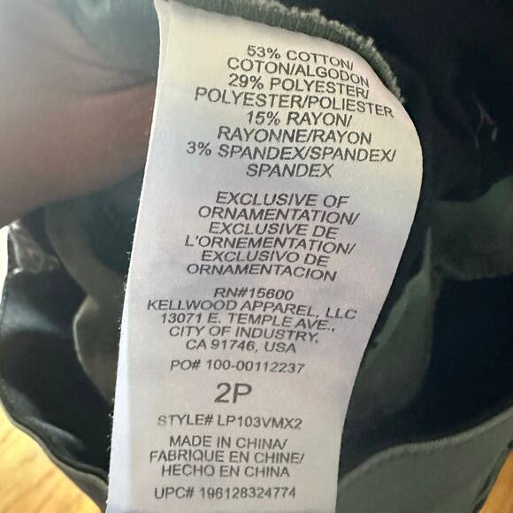 Wit & Wisdom Green Straight Jeans size 2P - Picture 5 of 5